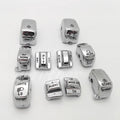 Chrome Carved Hand Control Switch Housing Buttons Cap Kit Fits For Harley 96-13