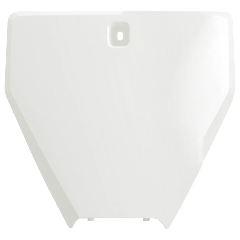 UFO Front Number Plate White For Husqvarna FX 350 2017-2022