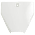 UFO Front Number Plate White For Husqvarna FX 350 2017-2022
