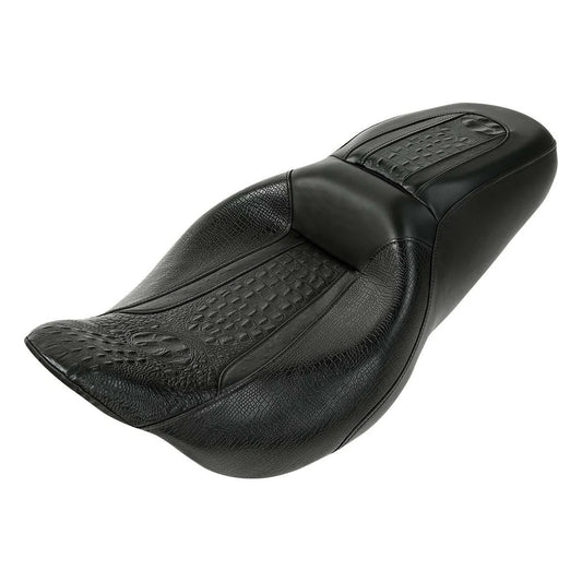 Black Rider Driver Passenger Seat Fit For Harley Touring Road Glide 2009-2023 US