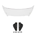 6'' Clear Windshield & Bracket Mount Fit For Harley Touring Cvo Road Glide 23-26