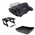 Chopped Trunk Pad Solo Mount Rack Fit For Harley Low Rider S ST 2020-25