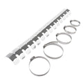 Tusk Aluminum Pipe Guard Silver For Sherco 250 SE Six Days 2018