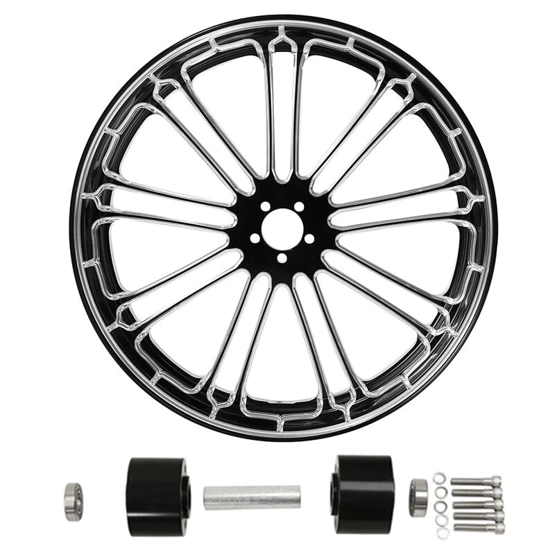18" x 3.5" Front Wheel Rim Dual Disc Hub Fit For Harley Street Glide ABS 1997-21
