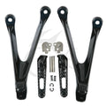 Rear Passenger Foot Pegs Bracket Fit For Honda CBR1000RR 2008-2016 Black
