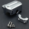 Fit 1998-2013 Yamaha V Star 650/950/1100/1300 Brake Fluid Cylinder Cover Chrome