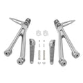 Aluminum Silver Rear Foot Peg Bracket Fit for Honda CB650R CBR650R 2019-2024 25
