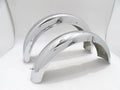 Fit For BSA A10 Road Rocket Mudguard Set Chrome 1956 Model (PRE-DRILLED)