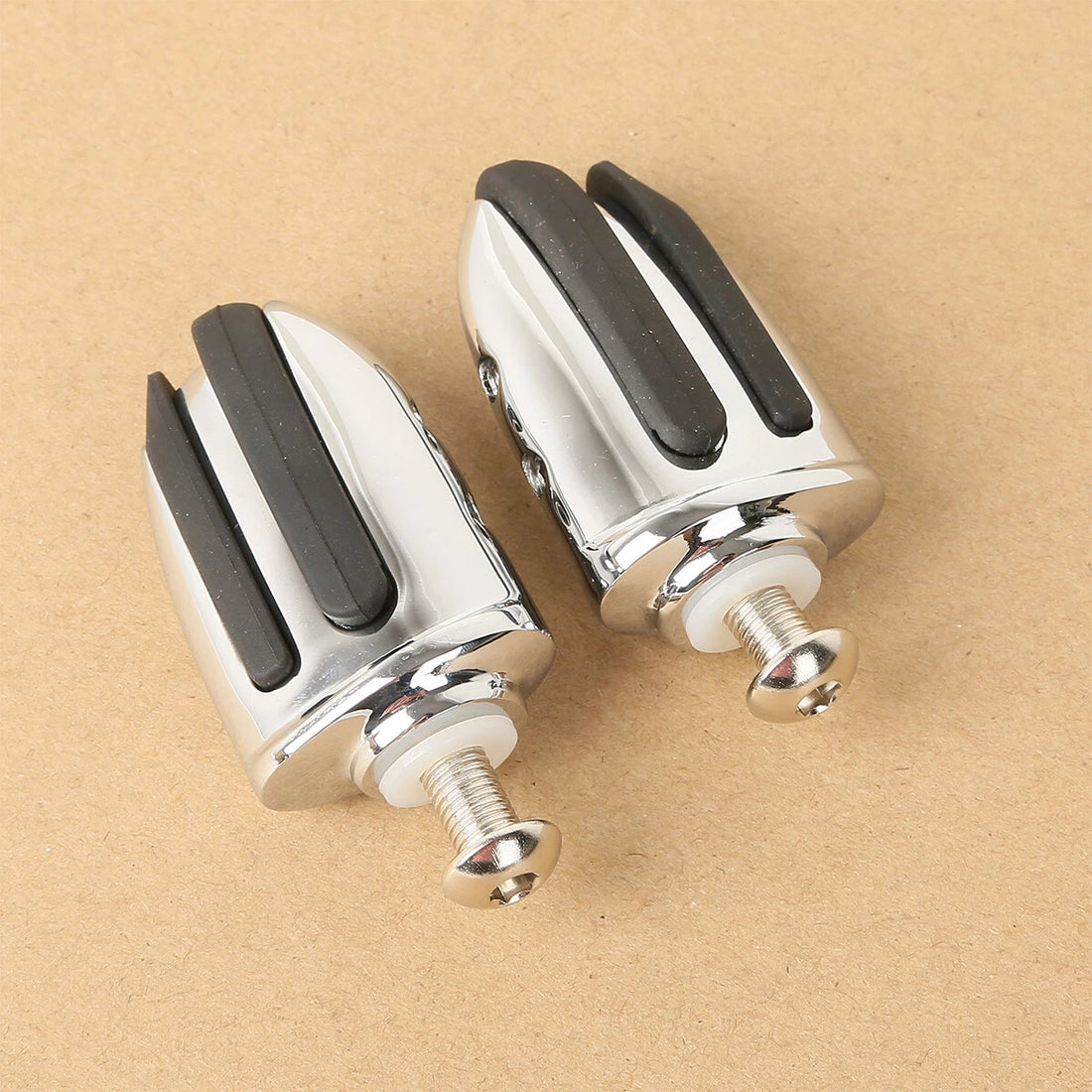 2PCS Pilot Shifter Peg Pegs Fit For Harley Electra Street Road King Glide Chrome