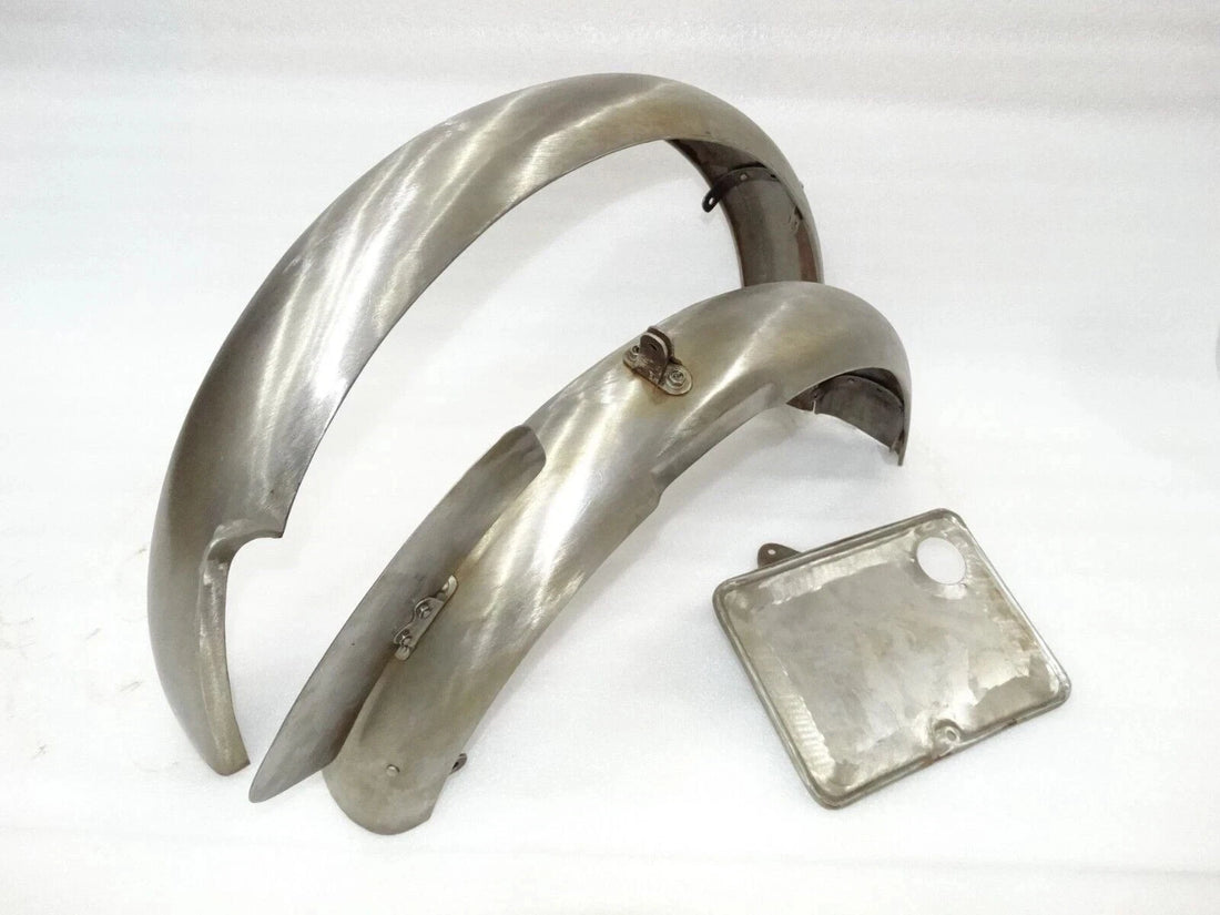 for Excelsior 1930'S Front & Rear Mudguard Set With Number Plate