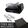 Razor Trunk Backrest Chrome Rack Fit For Harley Touring Electra Glide 2014-2026