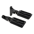 Black Passenger Footpeg Mini Mount Fit For Harley Street Glide Flhx 1993-2025 24