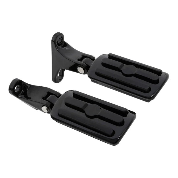 Black Passenger Footpeg Mini Mount Fit For Harley Street Glide Flhx 1993-2025 24