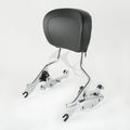 4 Point Docking Hardware Backrest Sissy Bar Fit For Harley Electra Glide 09-2013