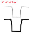 10''/14"/16" Rise 1.25" Ape Hanger Handlebar Fit For Harley Fat Boy FLFB 18-25