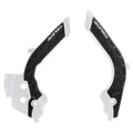 Acerbis X-Grip Frame Guards White/Black - Fits GASGAS EX 350F 2021