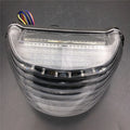 For 2000-2005 Kawasaki Ninja ZX12R Tail Light LED Clear Integrated Turn Signal