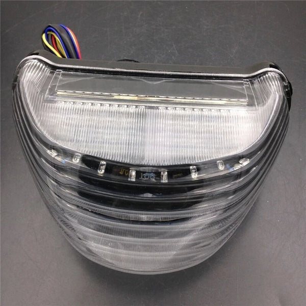 For 2000-2005 Kawasaki Ninja ZX12R Tail Light LED Clear Integrated Turn Signal