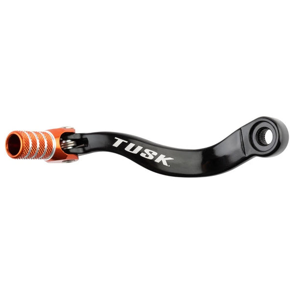 Tusk Folding Shift Lever Stock Black/Orange Tip For Husqvarna FE 501 2017-2022