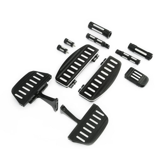 Hand Grips Floorboard Shifter Pegs Brake Pedal Fit For Harley Touring 1986-2024