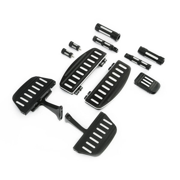 Hand Grips Floorboard Shifter Pegs Brake Pedal Fit For Harley Touring 1986-2024