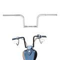 Chrome 10" Rise 1-1/4" Ape Hanger Bar Handlebar Fit For Harley Softail Sportster