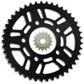 16T 45T Front Rear Sprocket for Honda NV400 NC26 NV600 PC21 C-J,K,L,N,P,R,VSteed
