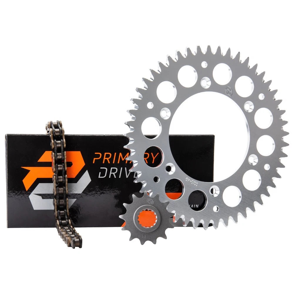 Primary Drive 1097570018-ad4ef2 Chain & Sprocket Kit - Aluminum Rear/X-Ring