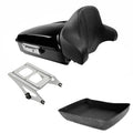 Chopped Trunk Backrest Mounting Rack Fit For Harley Touring CVO Road Glide 14-26