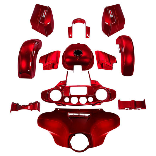 Fairing Bodywork Fit For Harley Street Glide Special 14-24 Velocity Red Sunglo