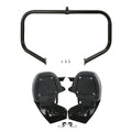 Black Lower Vented Fairing & Engine Guard Bar Fit For Harley Electra Glide 09-13