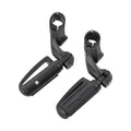 Fit For Harley Touring 1.25" short adjustable highway footpegs clamps pegs