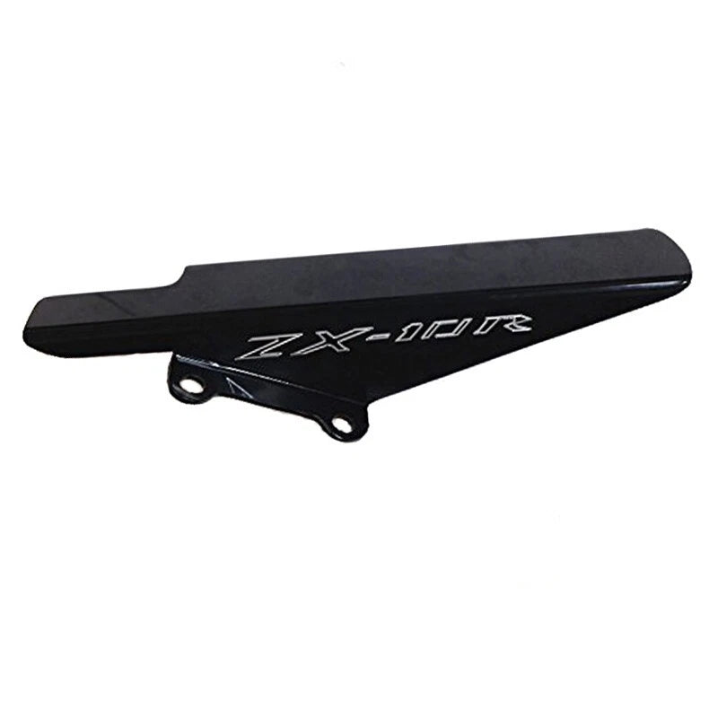 Aluminum Motorcycle Chain Guards Cover Black For Kawasaki Ninja ZX10R 2004-2005