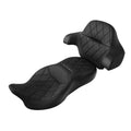 Driver Passenger Seat & Backrest Fit For Harley Touring Road Glide 2014-23 Black