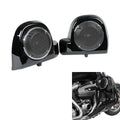 6.5" Speaker Pod Box Grills Lower Vented Fairing Fit For Harley Touring 14-2023