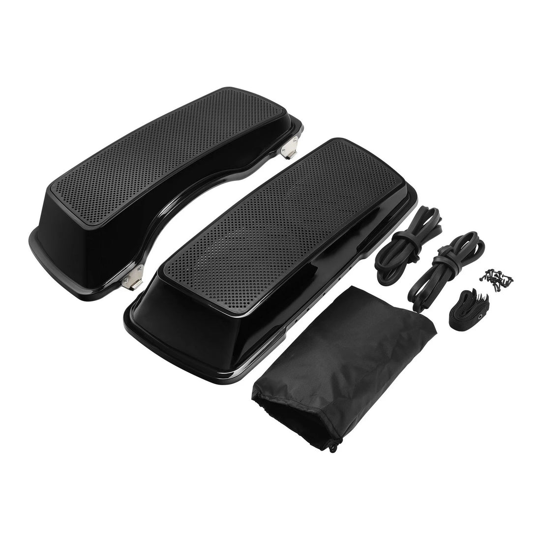 ABS Dual 6x9'' Saddlebags Speaker Lids Fit For Harley Davidson Touring 1993-2013
