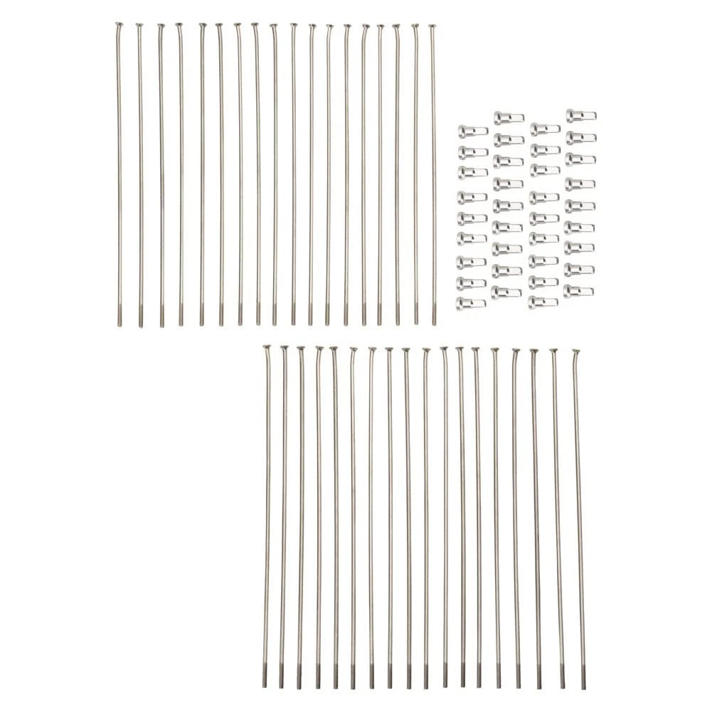 Tusk 1420280041-bd0902 Motorcycle Spoke Kit - Front 21" Silver Spoke/Silver