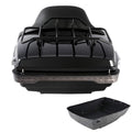 King Trunk Pad Rack Brake Tail Lamp Fit For Harley Touring Cvo Road Glide '14-26