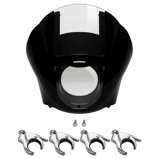 Quarter Fairing Windshield 49mm Fork Clamps Fit For Harley Sportster 48 XL1200X
