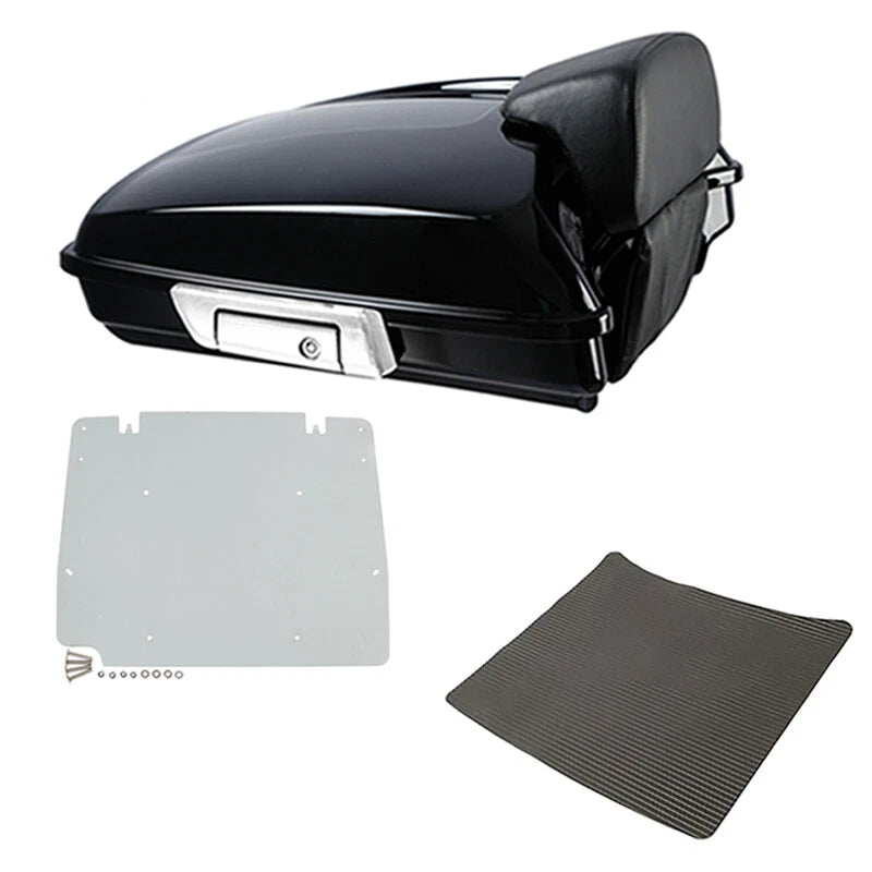 Razor Trunk Backrest Base Plate Fit For Harley Touring Electra Glide 2014-2026