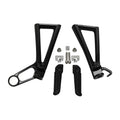 Passenger Foot Pegs Footpeg Bracket Fit For Yamaha Yzf R6 03-05 YZF-R6S 2006-09