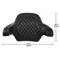 King Size Passenger Backrest Pad Fit For Harley Touring Street Glide 14-25