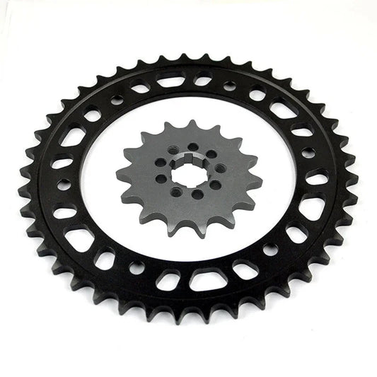 15T/43T Front Rear Sprocket For Suzuki XF650 V,W,X,Y,K1,K2 Freewind 97-02