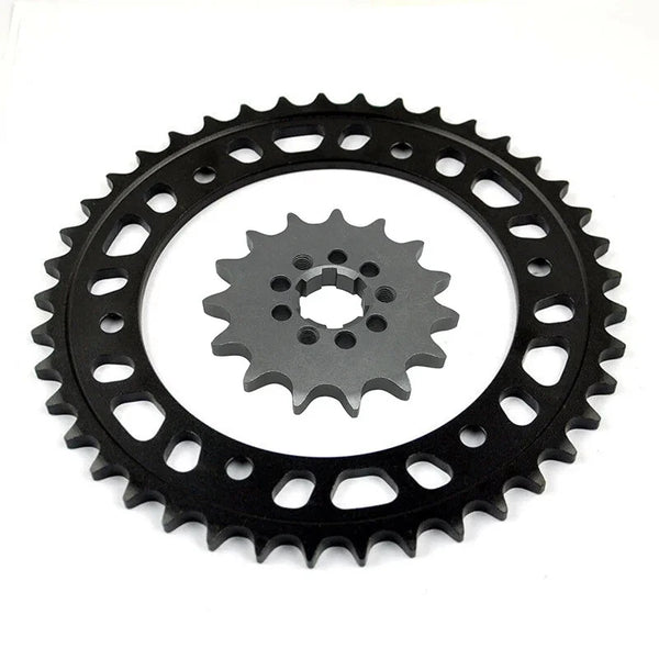 15T/43T Front Rear Sprocket For Suzuki XF650 V,W,X,Y,K1,K2 Freewind 97-02