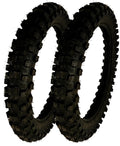 2) 90/100-14 Dirt Bike BSA Yamaha KTM Kawasaki For Honda Performance Racing