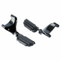 Black Rear Passenger Footpeg Fit For Harley Sportster Iron 883 1200 2004-2013 12
