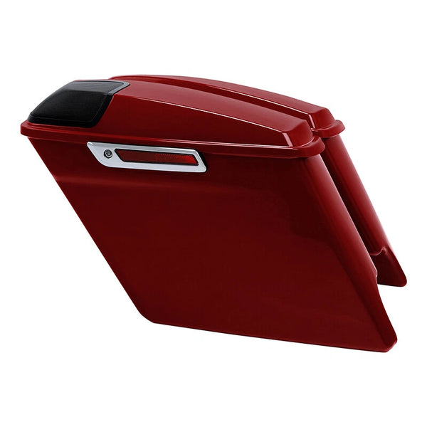 5" Saddlebag Speaker Cutout Fit For Harley Street Road Glide 14-23 Billiard Red