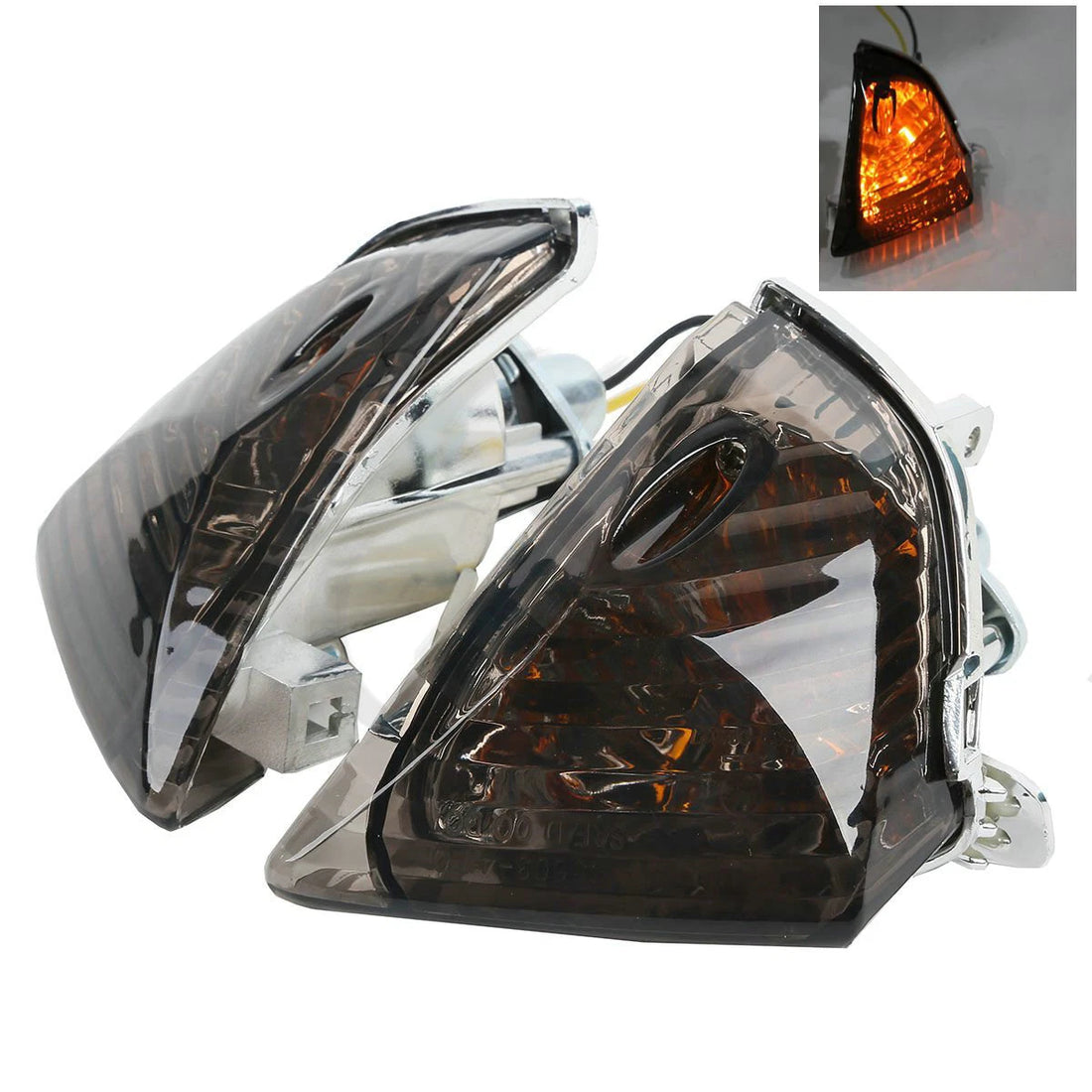 Smoke Rear Turn Signal Light Fit For Suzuki GSXR600 GSXR750 06-07 GSXR1000 05-06