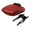 Low Profile Trunk Backrest Mount Fit For Indian Chieftain 14-25 Ruby Smoke