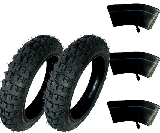 2) Tires 3) Tubes 2.50-10 2.50X10 Curved Stem For Honda AERO50 AERO-50 Aero 50CC